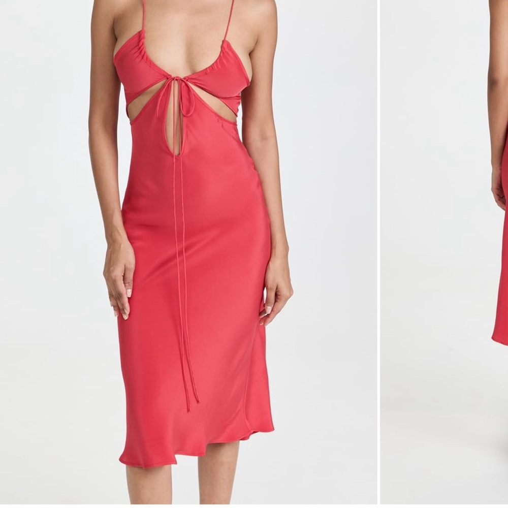 Christopher Esber Triquetra cutout sleeveless dress NWT